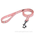 Pet Personalized Polyester Sublimation dog collar leash